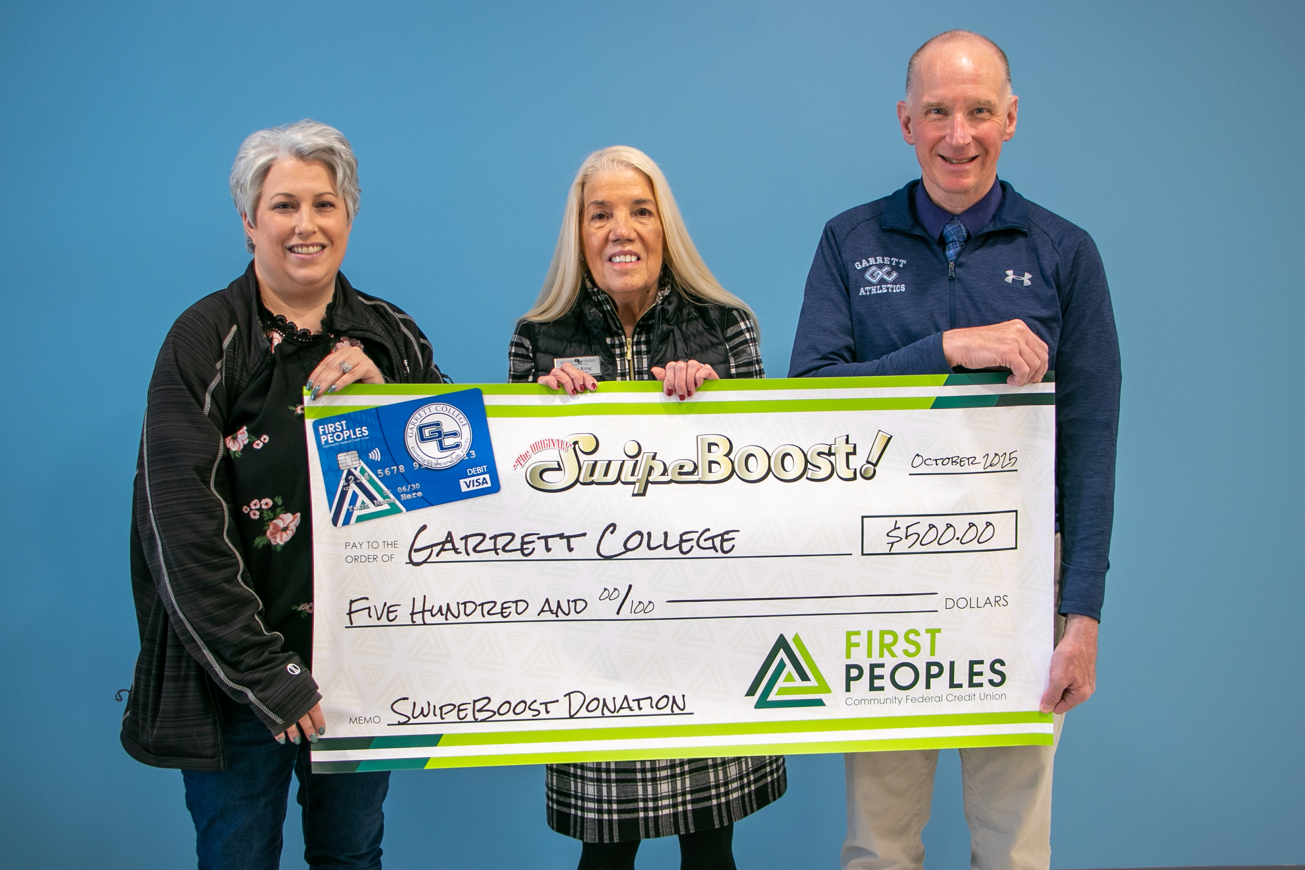 First Peoples gives to GC Employee Emergency Fund